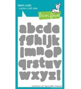 Lawn Fawn Quinn's ABCs Lowercase die set